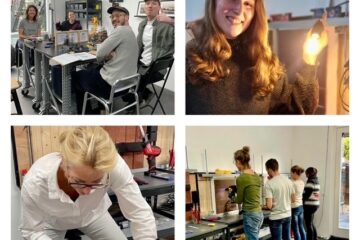 Cursisten in een Klus-workshop