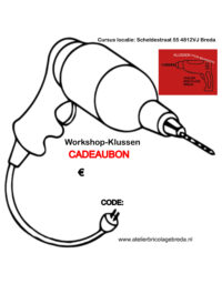 Cadeaubon klussen voor beginners